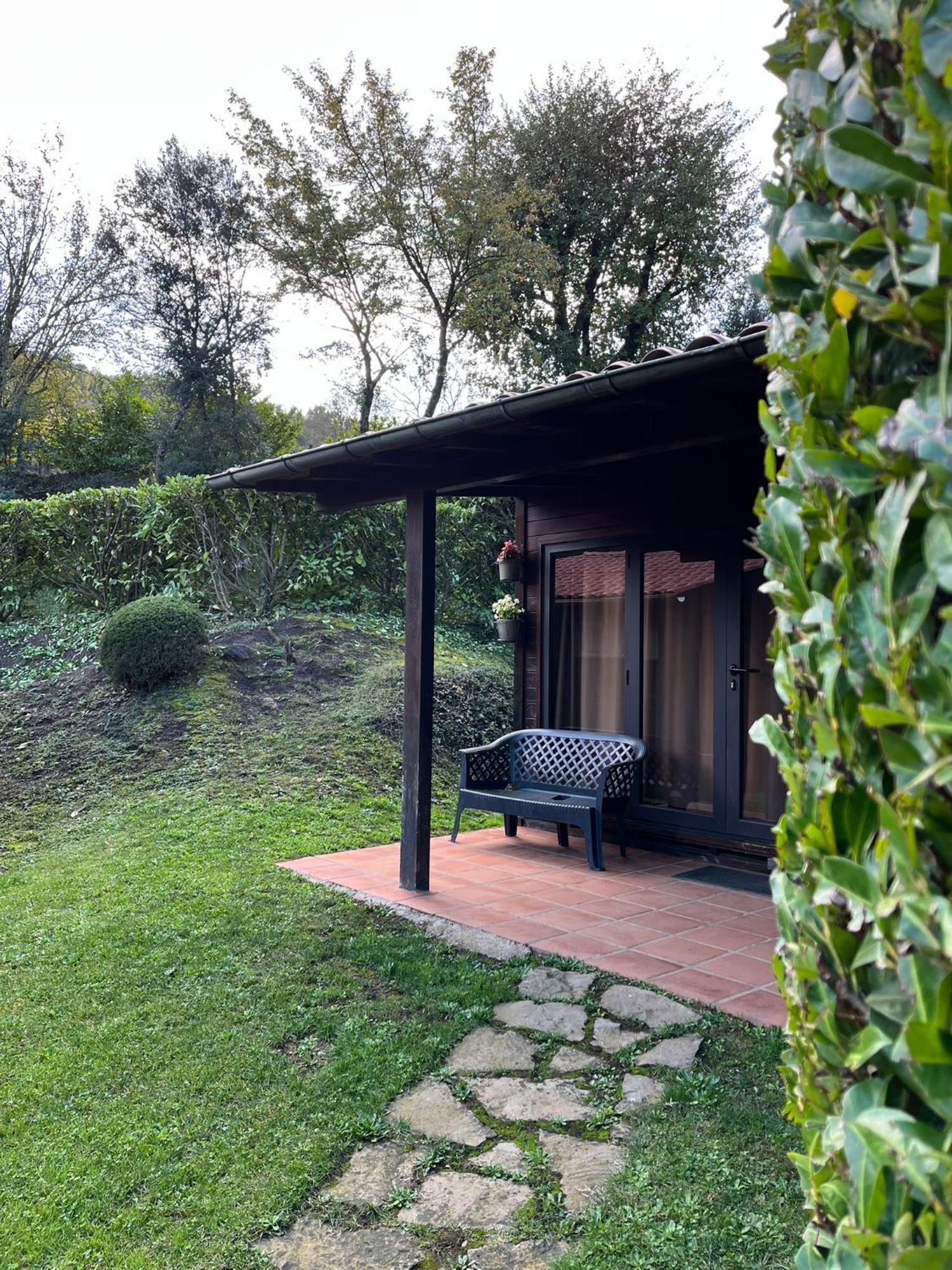 Camping Ecologic Lava Santa Pau Buitenkant foto