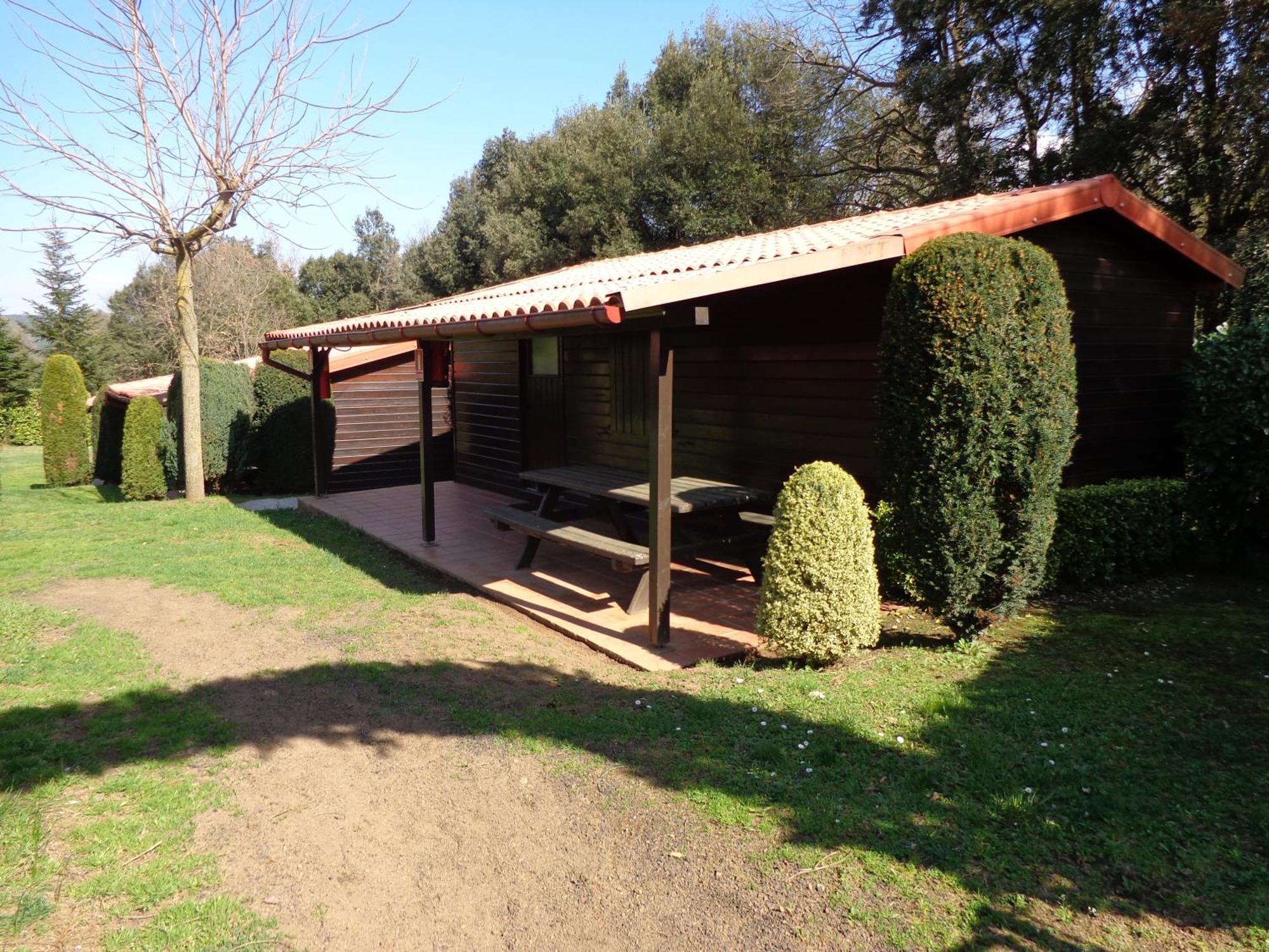 Camping Ecologic Lava Santa Pau Buitenkant foto